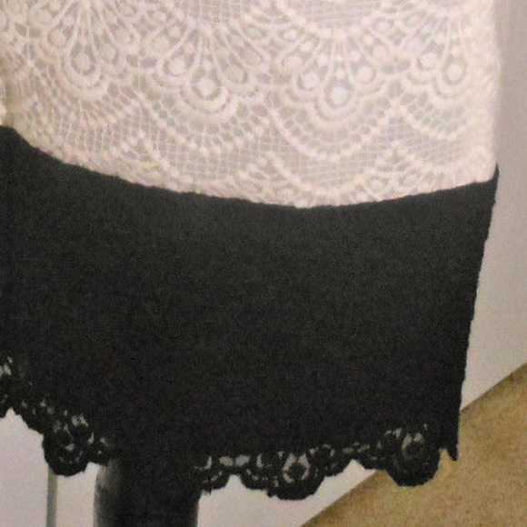 J CREW NWT Pencil Skirt in Colorblock Lace 2 - Picture 7 of 7